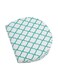 Pregnancy 1 Pack Pillow Wedge For Sleeping belly Support, Maternity Wedge Pillow White Green
