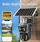 CRONY RBX-SD400 4G Solar Security Camera 6MP Outdoor Wireless PTZ Surveillance Cam AI Human Detection Color Night Vision Support Waterproof
