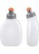 Azarxis Running Water Bottles Flask BPA Free Leakproof Hydration Vest Packs Waist Belt Replacement for Triathlon Marathon Hiking Cycling Climbing Jogging Runner (170ml / 5.7oz - 2 Pack)