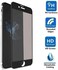 iPhone 6 Plus Privacy Screen Protector,[3D Curved] [5D Touch] Anti Spy 9H Tempered Glass, Edge to Edge Full Cover Screen Protector Anti-Fingerprint Full Coverage Sccreen Protector For iPhone 6Plus