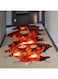 BPA&reg; Creative 3D Space Wall Decals Removable PVC Magic Floor Flame and Lava Wall Stickers Murals Wallpaper Art Decor for Home Walls Ceiling Boys Room Kids Bedroom Nursery School
