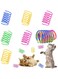 Sumaswit [12 Pack] Cat Spring Toys,Active Healthy Play Interactive Colorful Toys for Kittens, Exercise Play Toys for Indoor Cats Pets