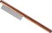 Jiawu Wooden Handle Pet Comb, Fine-toothed Metal Needle Wooden Cat Comb for Cats