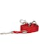 Duvo+ Adjustable Nylon Dog Lead, 200 cm/25 mm, Red