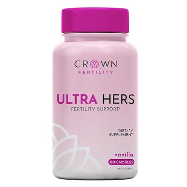 Crown Fertility Ultra Hers Fertility Support Capsules 60's