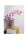 YATAI Real Touch Artificial Orchid Flowers Pack of 4 Branches Fake Flowers Artificial Plants for Home Office Table Centerpiece Wedding Decoration &ndash; Artificial Flowers (W-purple)