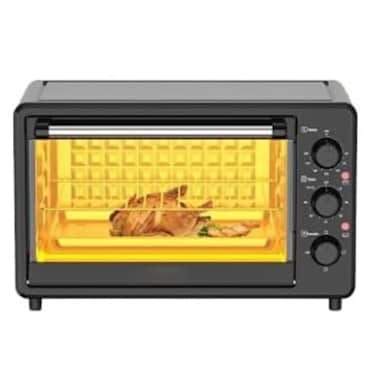 Oven Toaster with Temperature Control, Timer, Baking &amp; Grilling, Compact Kitchen Appliance