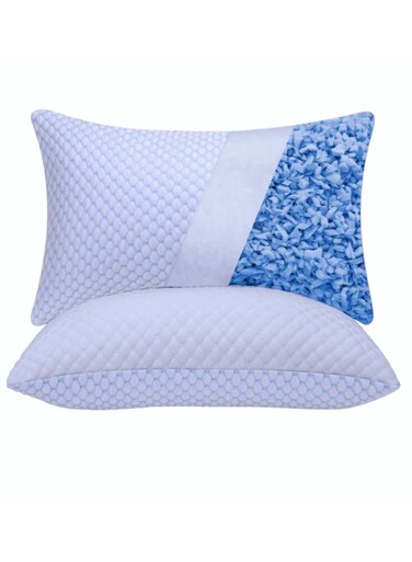 Linen Premium Cool Comfort Memory Foam Pillow &acirc;&euro;&ldquo; King Size, Ergonomic &amp; Adjustable   Soft Support for Side, Back &amp; Multi-Position Sleepers   Hypoallergenic, Breathable &amp; Luxury Gel Pillow with Removable Washable Cover