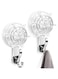 NALACAL 2pcs Strong Suction Cups Hooks, Heavy Duty Suction Cup Hooks, Reusable Removable Towel Holder, Shower Hooks for Inside Shower Suction, Robes, Coat, Door and Window Glass, Wreath Hooks (Clear)