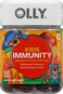 OLLY Kids Immunity Gummy, Immune Support, Wellmune, Elderberry, Vitamin C, Zinc, Chewable Supplement, Cherry - 50 Count