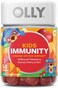 OLLY Kids Immunity Gummy, Immune Support, Wellmune, Elderberry, Vitamin C, Zinc, Chewable Supplement, Cherry - 50 Count
