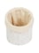 Homesmiths Round Paper String Basket With Cotton Lining L15 x W15 x H15 cm