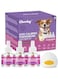Dog Calming Pheromone Diffuser, Pet Calming Diffuser for Dog Anxiety Relief 3 Refills,Relieve Separation Anxiety, Stress Barking and Chewing Calm Relaxing