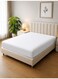 Linen Klub 1-Piece Microfiber Fitted Sheet Striped,Color: Olive, King (180x 200 cm), Design Soft Fabric Deep Pocket Elastic Edge Bed Linen