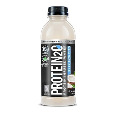Protein2o Protein Infused Water Plus Electrolytes, Tropical Coconut, 500 ML