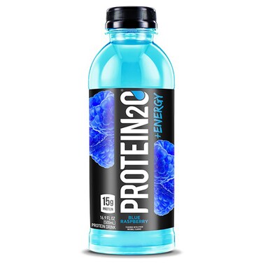 Protein2o Protein Infused Water Plus Energy, Blueberry Raspberry, 500 ML