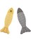 2 Pcs Catnip Toys Fish, Cat Toys Self Play, Cat Toys for Indoor Cats and Kitten, Catnip Cat Toy, Interactive Kitten Exercise Kicker Toys for Indoor Cats 7.8 Inches for All Breeds