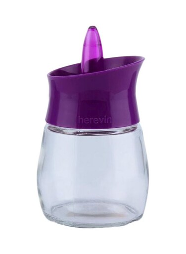 Spice Jar 200ml Purple/Clear