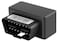 GPS Tracker Car Tracker Realtime Tracking Voice Monitor Mini Locator Shock &amp; Plug Black
