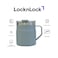 LocknLock Metro Mug 355ml Sky Blue &ndash; Double-Wall Insulated Stainless Steel Mug with Spill-Resistant Lid