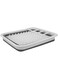 Dubai Gallery Easy Storage Collapsible Dish Rack And Drainer With Cutlery Holder Grey AMZ-N49564804A