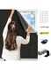 BIQIQI Blackout Blinds Portable Blackout Blinds,Temporary Blackout,Bedroom Blackout Window Coverings,Easy to Stick,No Drill Blackout Blinds,Portable Blackout Blinds for Home Office Bedroom(145*200CM)