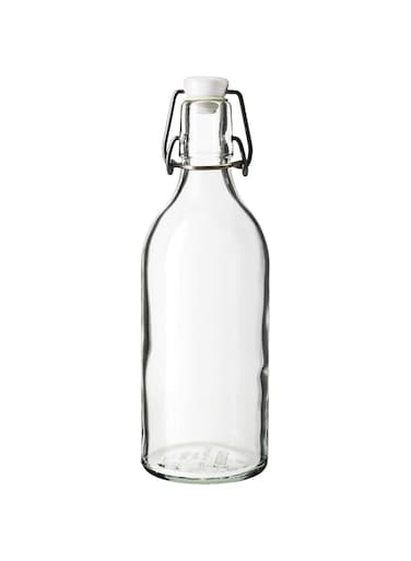 Korken Bottle With Stopper Clear Glass