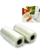 2-Piece Rolls Food Vacuum Preservation Bag Clear 25x500cm