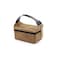 Portable Tea Set with Cork Insulated Bag, 4-Piece Set, Stainless Steel Cups, 200ml Capacity, Brown