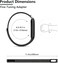 Google Fitbit Air Replacement Strap Nylon Band, Breathable Replacement Strap
Soft woven nylon, micro-adjustable performance loop, lightweight, sweat-proof, unisex replacement for Fitbit Air tracker