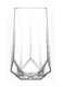 6 Pieces Valeria Long Drink Tumbler Set 460 Ml - Clear