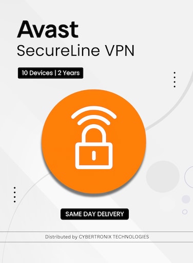 Avast SecureLine VPN   10 Devices for 2 Years   Digital License   SAME DAY DELIVERY