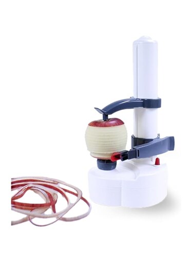 Electric Potato Peeler - Automatic Potato Peeler - Rotato Electric Peeler - Multifunctional Automatic Rotating Fruit And Vegetable Peeler - Ideal Stainless Steel Cutter For Apples And Potatoes
