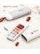 2 Pieces Portable Pill Box Medicine Box Mini Small Pill with 3 Compartment Dispenser Storage for Vitamins, Supplements, Pills, Compact and Durable Waterproof Anti-Moisture Easy Carry ﻿
