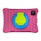 Oteeto K10 Kid's 5G WI-FI Android Tablet 8" Display, 8GB RAM, 256GB Storage, 6000mAh Battery,8MP Front+13 MP Rear Camera , Children Watch (Gray+Pink)