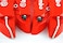 Universal Fit Car Brake Cover &ndash; Durable Plastic, Red Color, Protective Design for All Vehicle Models