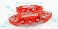 Universal Fit Car Brake Cover &ndash; Durable Plastic, Red Color, Protective Design for All Vehicle Models