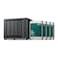 Synology DS925+ 4-Bay Diskstation NAS (AMD Ryzen Embedded V1500B Quad-Core 4GB Ram 2xRJ-45 1GbE LAN Port), 16TB Bundle with 4X HAT3300-4T