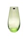 Crystal Waterfall Vase 245ml &ndash; Green Glass Flower Vase, Elegant Home Decor &amp; Gift Idea