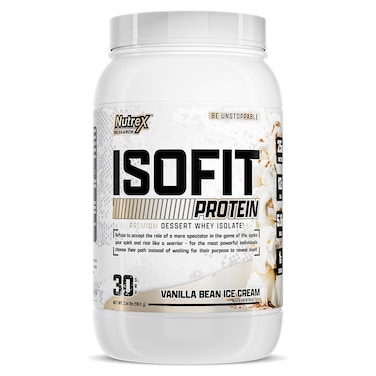Nutrex Research Isofit, Vanilla Bean Ice Cream, 2 LB