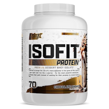 Nutrex Research Isofit, Chocolate Shake, 5 LB