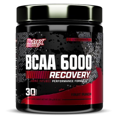 Nutrex Research Bcaa 6000, Fruit Punch, 30