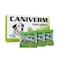 Caniverm Deworming Forte Tablets for Dogs and Cats &ndash; Broad-Spectrum Protection Against Internal Parasites (Roundworms, Tapeworms, Hookworms)   5 Tablets (Green)

