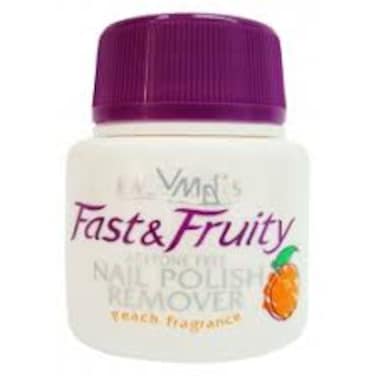 EASY NAILS FAST &amp; FRUITY NAIL POLISH REMOVER PEACH 50ML