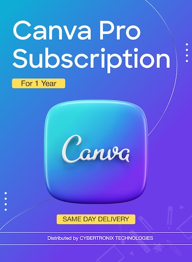 Canva Pro Subscription   1 Year   SAME DAY DELIVERY