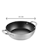 Tescoma Grandchef Deep Frying Pan &ndash; 30 cm, 2 Grips, Durable &amp; Versatile Cookware