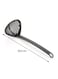 Space Line Straining Ladle &ndash; Slotted Spoon &amp; Cooking Strainer for Draining, Serving &amp; Cooking