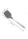 Grandchef 428303 Flexible Turner Spatula – Stainless Steel & Nylon for Easy Cooking & Serving