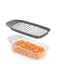 428606 Grandchef Grater with Storage Container &ndash; Combined Cheese &amp; Vegetable Grater Tool