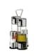 Tescoma 4-in-1 Condiment Set &ndash; Oil, Vinegar, Salt &amp; Pepper Club Set, Tabletop Organizer